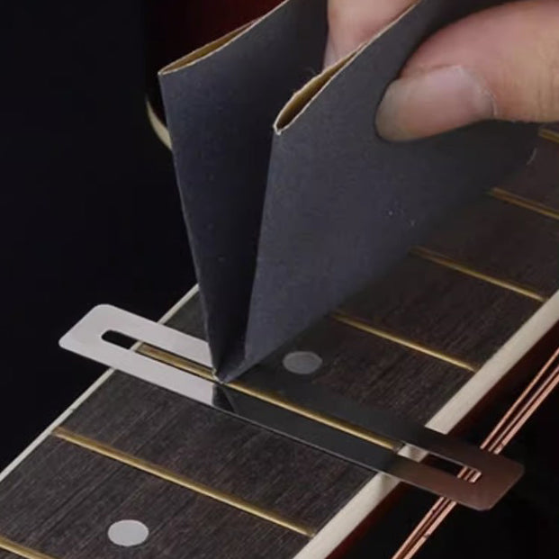Guitar Fingerboard Protector for Dressing and Polishing Frets ( 1 Pair)