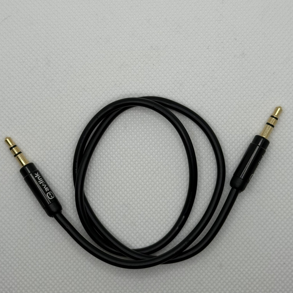 av:link Precision 3.5mm Stereo Plug to 3.5mm Stereo Plug Leads