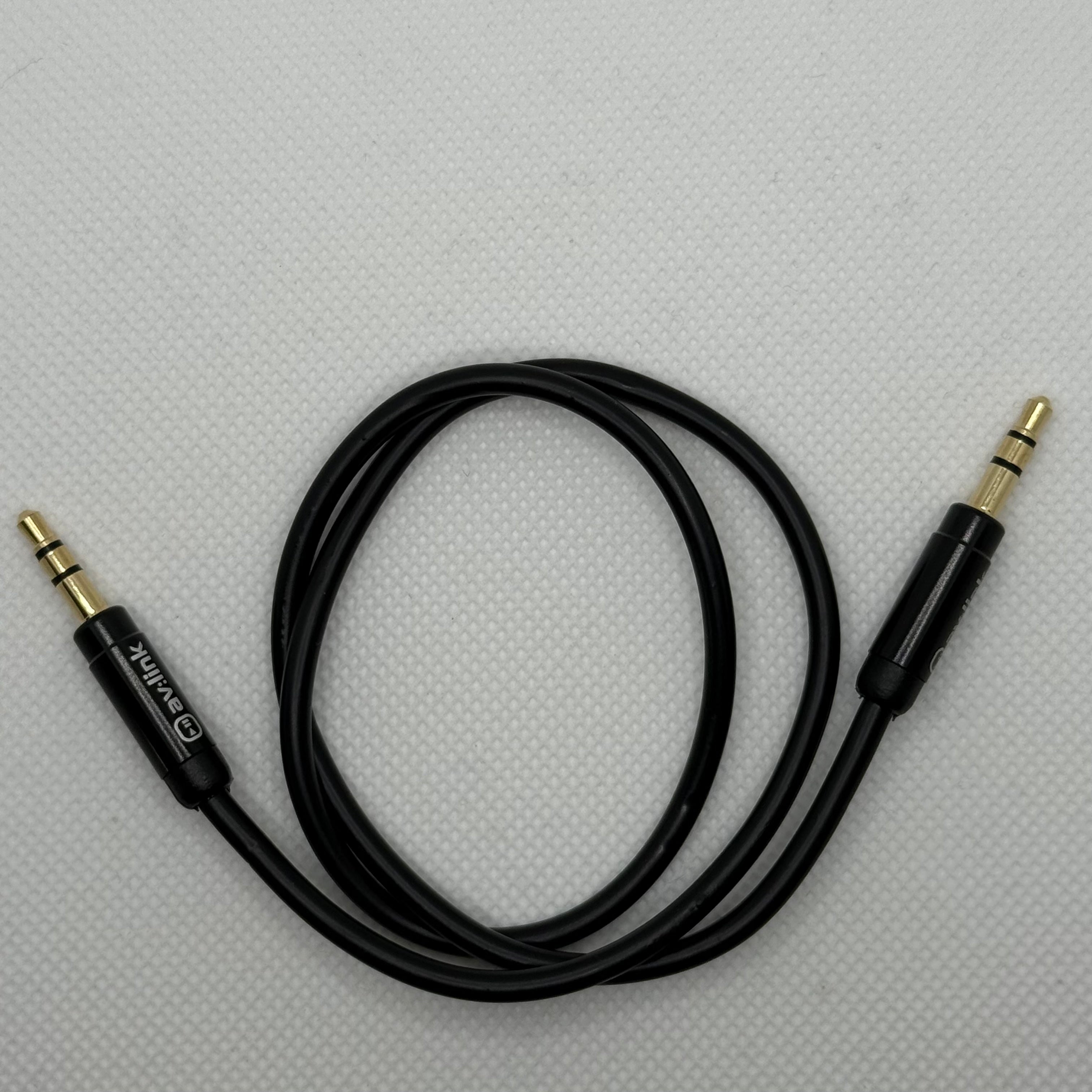 av:link Precision 3.5mm Stereo Plug to 3.5mm Stereo Plug Leads