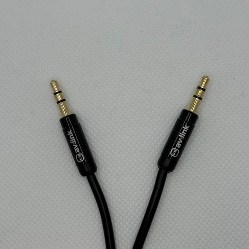 av:link Precision 3.5mm Stereo Plug to 3.5mm Stereo Plug Leads