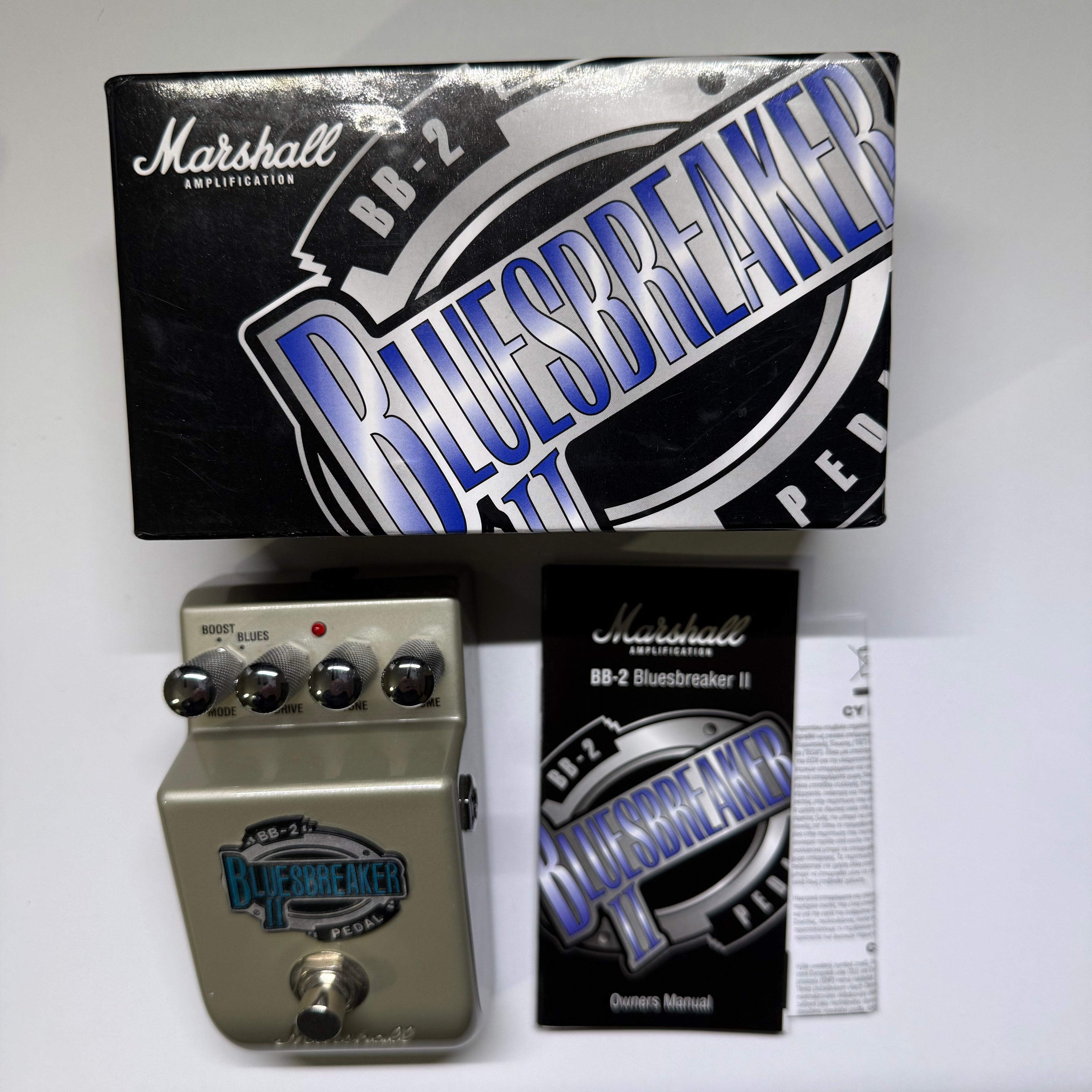 Marshall BB-2 Bluesbreaker II Overdrive Pedal (Used, Mint)