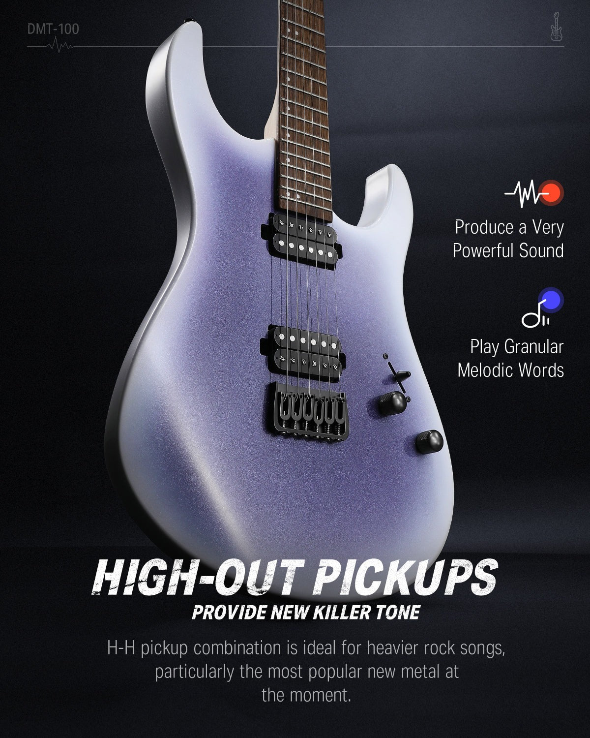 Donner DMT-100 Solid Body Electric Guitar