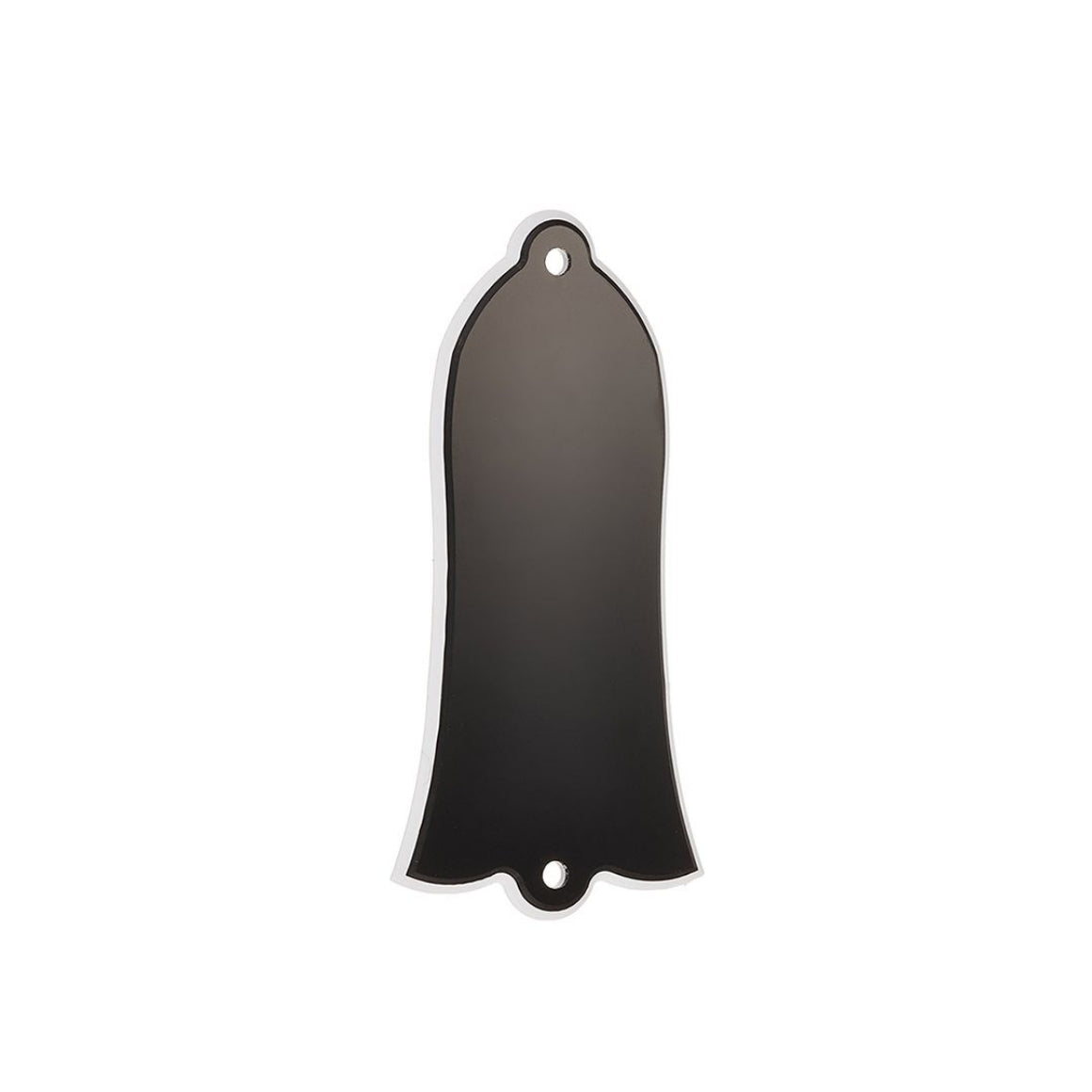 Hosco Truss Rod Cover For Gibson Black/White 2 Ply